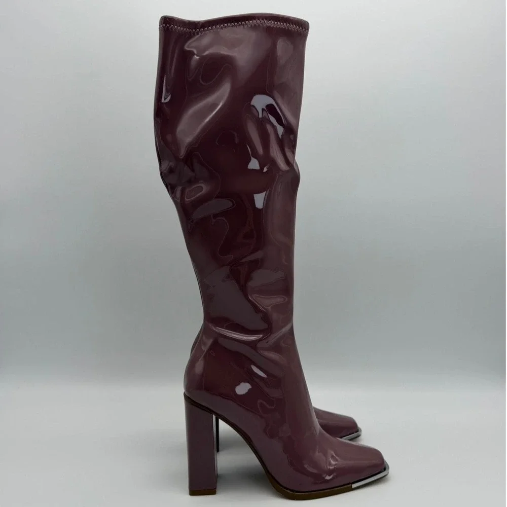 Steve Madden Focal Rose High Heel Boots - Women's‎ Size 6 - Brand New in Box